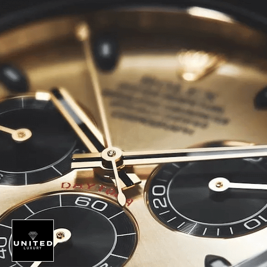 Rolex Daytona Cosmograph 116508 Rolex Cosmograph Daytona 116518LN Black & Gold Dial Replica
