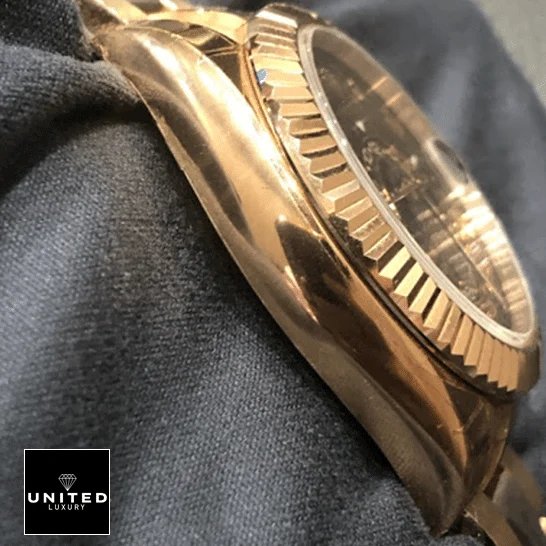 Rolex Sky-Dweller 326935 Rolex Sky-Dweller Chocolate 326935-0003 Rose Gold Case Replica