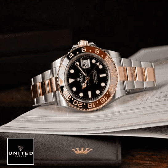 Rolex GMT-Master II 126711CHNR Rolex GMT-Master II Black Dial 126711CHNR-0002 Replica on the book