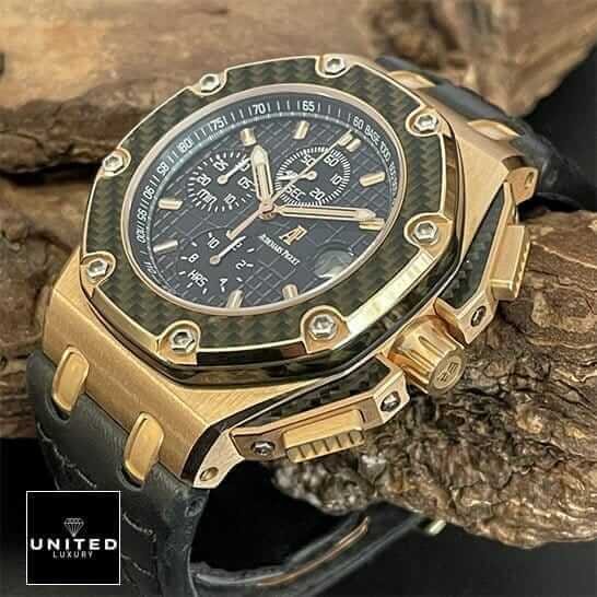 Audemars Piguet Royal Oak Offshore 26030IO.OO.D001IN.01 Ap montoya replica push button and case