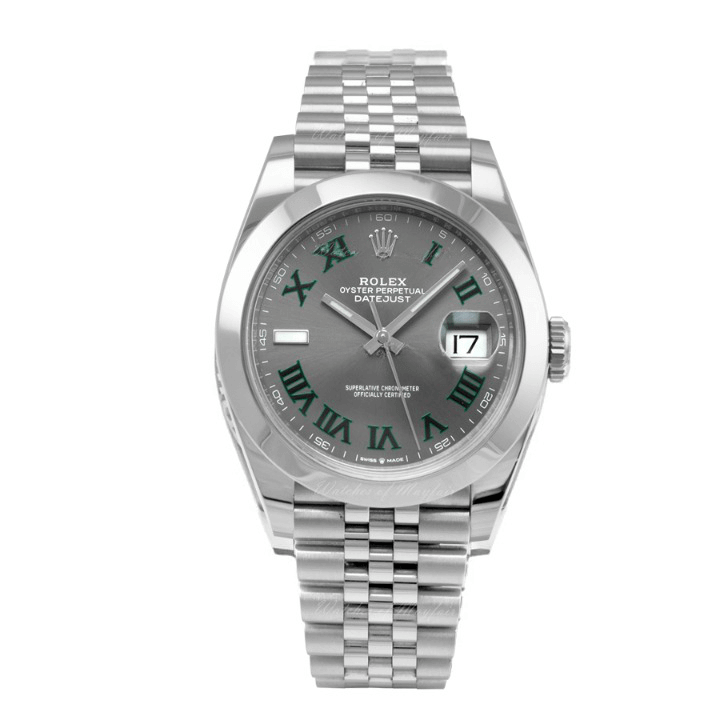 1fa33a7e1d8742fd442c3cfbb52de4746ff1ac49 Rolex Datejust 126300 “Slate Roman Dial” Supreme Clone Quality - Image 1