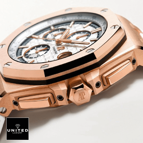 Audemars Piguet Royal Oak 26408OR.OO_.A010CA.01 Gold Case Replica side view