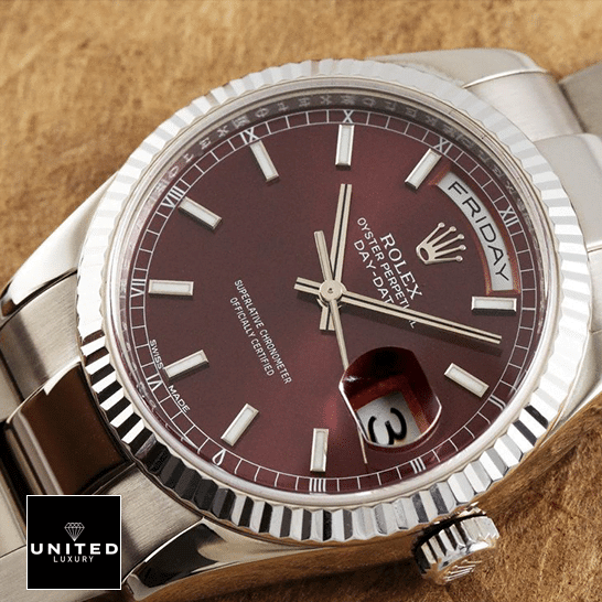 Rolex Day-Date 118239 Rolex Day-Date 36 Purple Dial 118239-0304 Replica