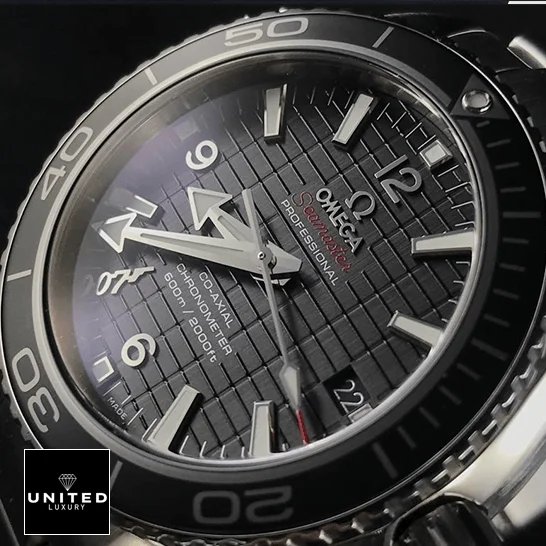 Omega Seamaster Planet Ocean 232.30.42.21.01.004 Omega Seamaster Planet Ocean 232.30.42.21.01.004 Black Dial Replica front view