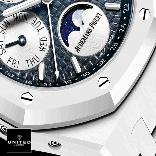 Audemars Piguet Royal Oak Perpetual Calendar 26579CS.OO.1224CS.01 Signature Copy Edition Audemars Piguet Blue Dial Moon 26579CB.OO_.1225CB.01 Replica