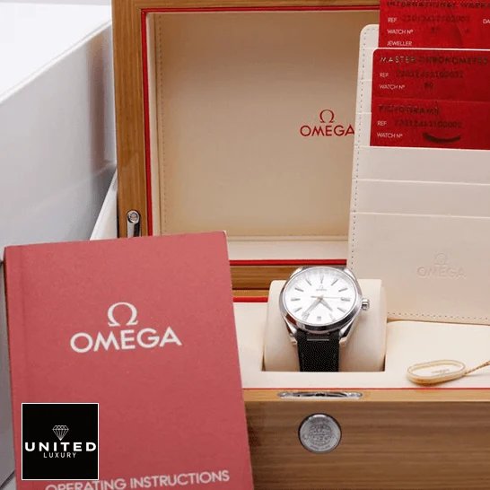 Omega Seamaster Aqua Terra Co-Axial Master Chronometer 220.12.41.21.02.002 Pro Clone 1:1 omega aqua terra 220.12.41.21.02.002 replica 41mm Omea 220.12.41.21.02.002 White Dial Black Leather Bracelet Replica in the box