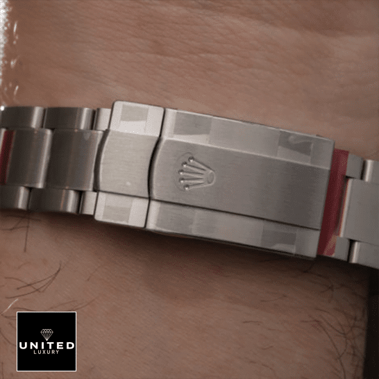 Rolex Oyster Perpetual 124300 Rolex Perpetual 124300 Oyster Bracelet Replica Fold Clasp on the Rolex Logo