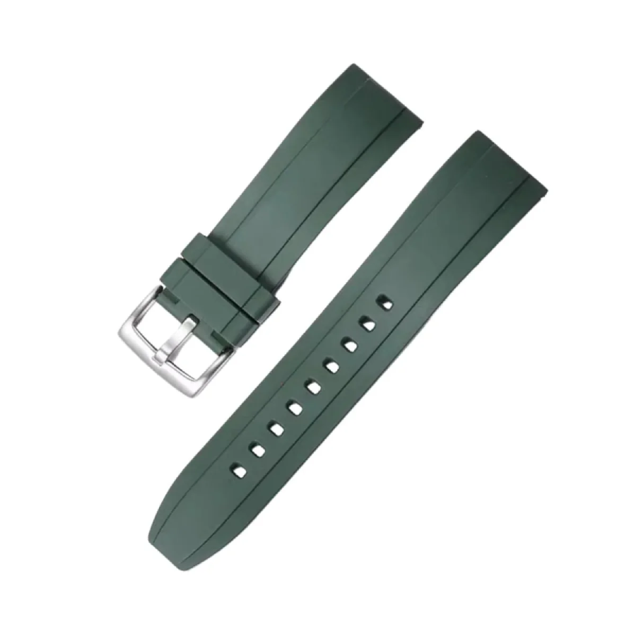469b875d616a7779fc992ec5a2149762ae037c27 Breitling – Navitimer – Rubber Strap – Green - Image 1