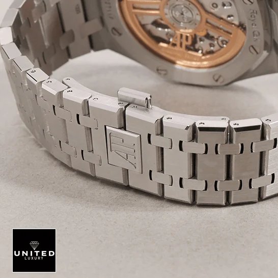 Audemars Piguet Royal Oak 15500ST Audemars Piguet 15500ST.OO_.1220ST.01 Stainless Steel Bracelet Replica closed clasp
