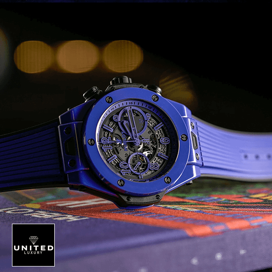 Hublot Big Bang Unico Hublot Big Bang 411.ES_.5119 Unico Magic Blue Dial Replica