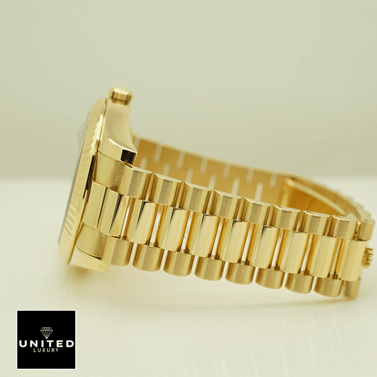 Rolex Day-Date 218238 Rolex Day-Date II Collection Yellow Gold Bracelet 218238 Oyster Replica