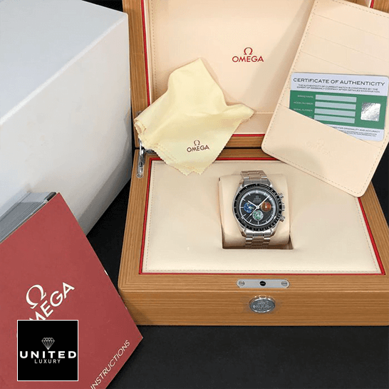 Omega Speedmaster Professional 3577.50.00 Omega Speedmaster From The Moon Mars Dial Replica in the box
