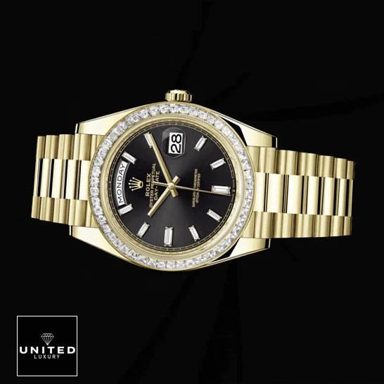 Rolex Day-Date 228398TBR Rolex Day-Date 40 228238-0007 Gem-Set Bezel Replica