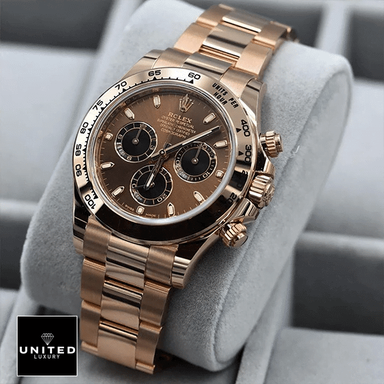 Rolex Cosmograph Daytona 116505 Rolex Daytona Brown Dial 116505-0013 S.Steel Oyster Replica