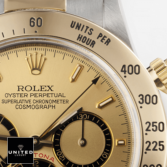 Rolex Daytona Cosmograph 16523 Rolex Daytona Cosmograph Yellow Gold Dial 16523 Replica