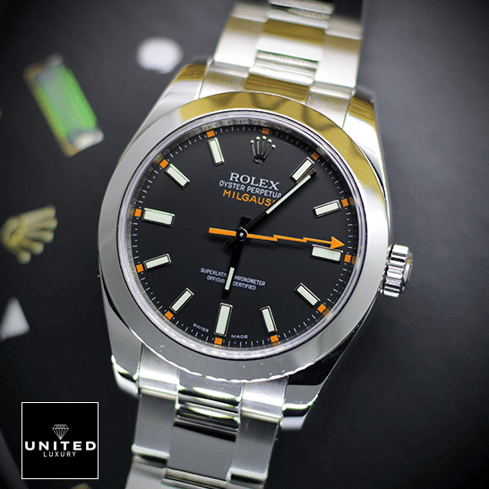 Rolex Milgauss 116400 Rolex Milgauss 116400 Black Dial Oyster Replica