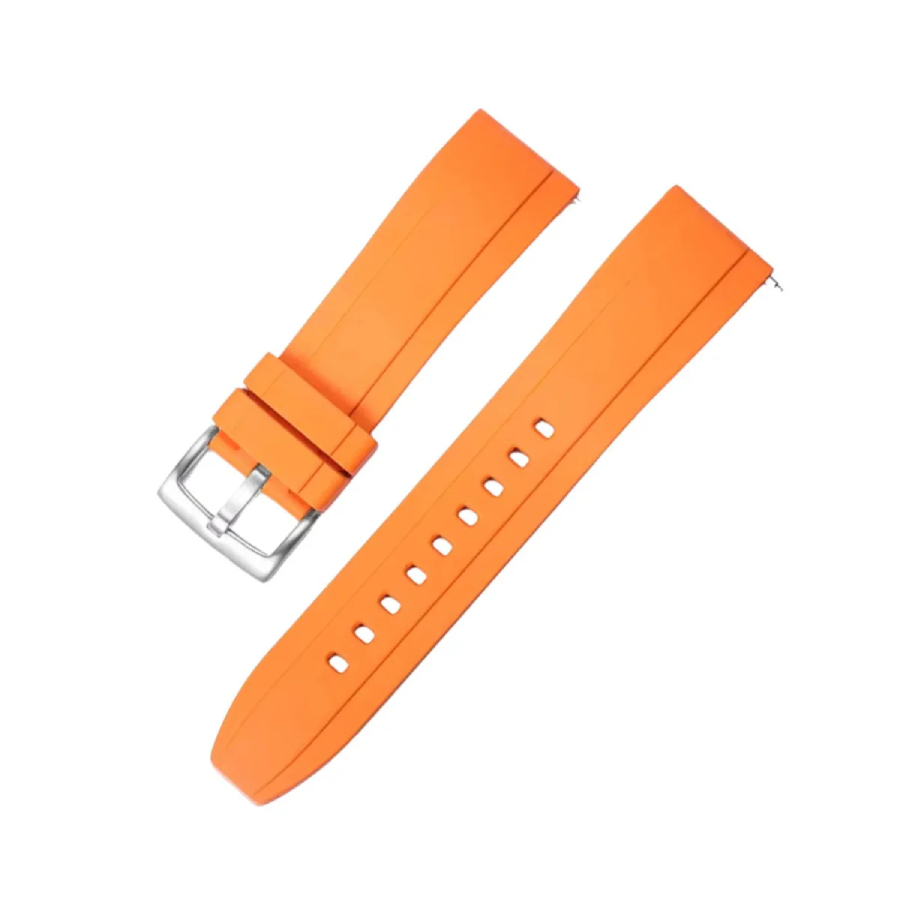 6db83f9868ea2abf7380c78cf4a40129703243ff Breitling – Navitimer – Rubber Strap – Orange - Image 1