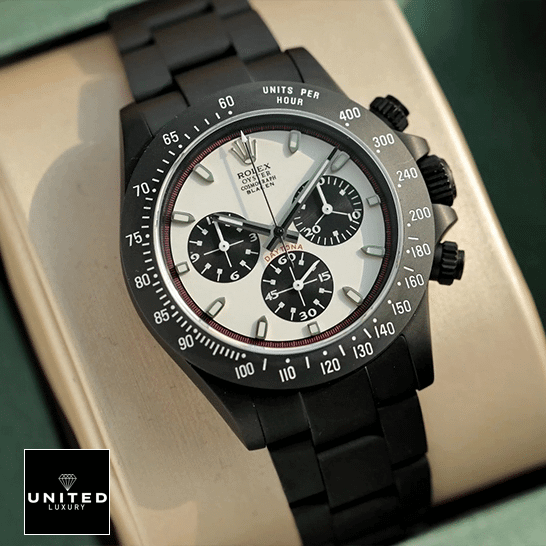 Rolex Cosmograph Daytona 6239 Rolex Blaken Cosmograph Daytona White Dial Paul Newman 116710LN Replica