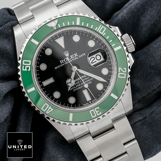 Rolex Submariner 126610LV Rolex Submariner Date 126610LV Black Dial Replica on fabric