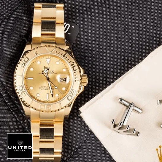 Rolex Yacht-Master 16628 Super Clone Quality Rolex Yacht Master 16628 Champagne Dial Oyster Replica