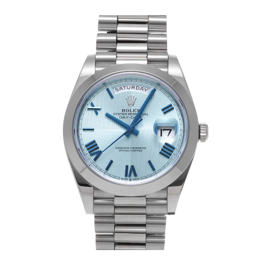826c33e524499f296f07609aa956721eeca745d8 Rolex Day-Date 228206 “Roman Numerals” Handcrafted Clone Quality - Image 1