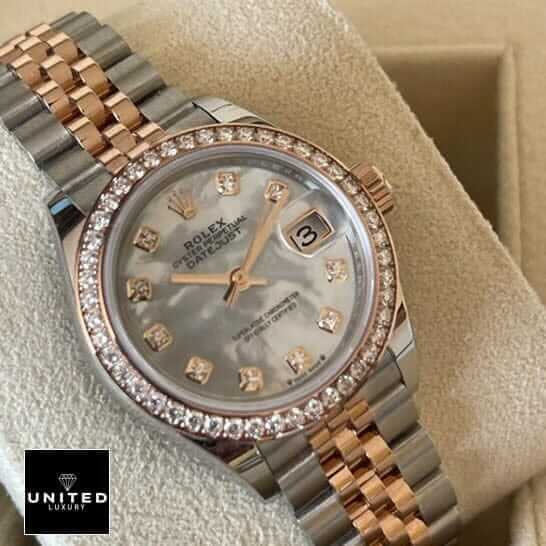 Rolex Datejust 126233 Two-Tone Handcrafted Clone Quality 2 17 Rolex Datejust 126233 Gem-Set Bezel Replica Watches
