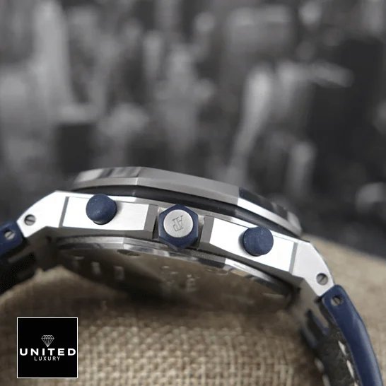 Audemars Piguet Royal Oak Steel Case Replica crown / psuh button