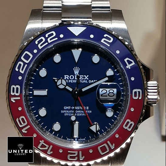 Rolex GMT-Master II 116719BLRO Rolex GMT-Master II Blue Dial & Red/Blue Ceramic Bezel 116719BLRO Replica