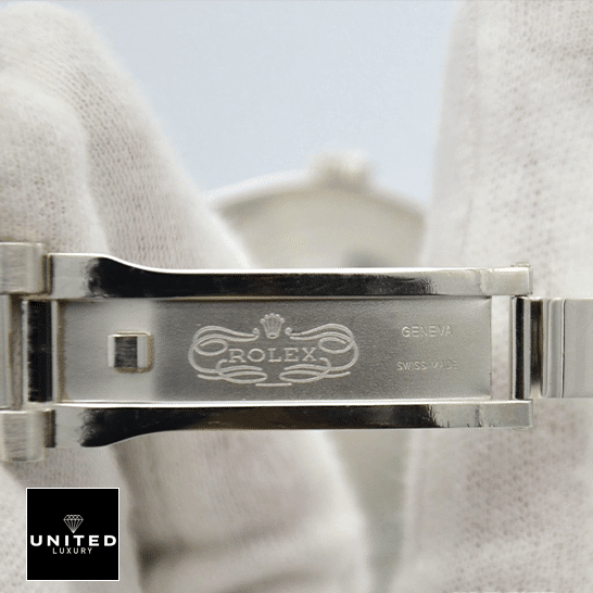 Rolex Day-Date 228206 Rolex Day-Date II Stainless Steel 218206 Replica Open Clasp