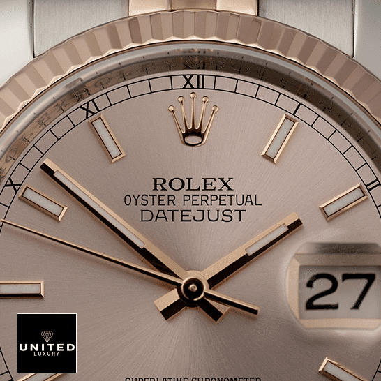 Rolex Datejust 126331-0010 Rolex Datejust Sundust 126331-0010 Pink Dial Stick indices & Stick Dot Replica