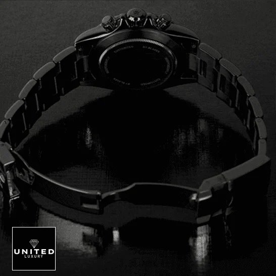 Rolex GMT-Master II 126710LN Rolex Blaken GMT-Master II Black Replica Backside Open Fold Clasp