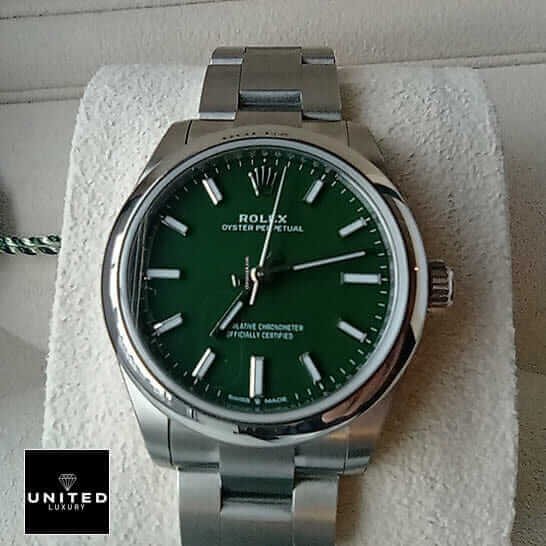 Rolex Datejust 277200 Oyster Perpetual Rolex Perpetual 31 277200 Green Dial Replica in box