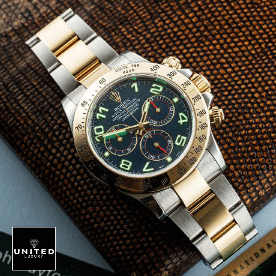 Rolex Daytona Rolex Daytona 116508-0004 Luminous Dial Two Tone Bracelet Replica