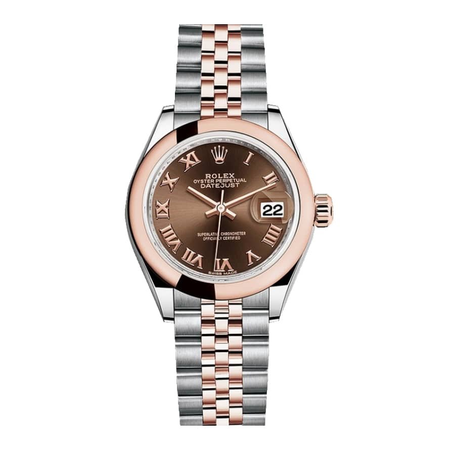 b6344d27e2048c5e3b012ee804fbbaa6103e1280 Rolex Datejust 278341RBR Chocolate Diamond Dial Authentic Clone 1:1 - Image 1