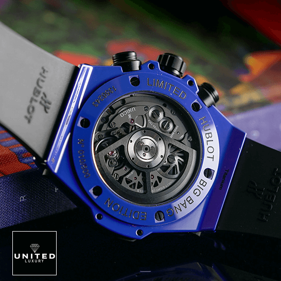 Hublot Big Bang Unico HUblot Big Bang UInico Blue Magic 411.ES_.5119 Replica blue steel case