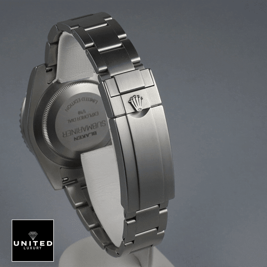 Rolex Submariner 6190 Blaken Rolex Submariner Stainless Steel Oyster Bracelet Replica rolex logo on the buckle