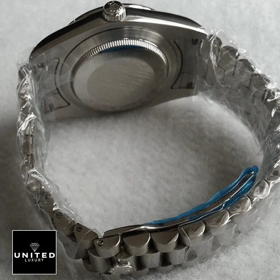 Rolex Day-Date 118206 Rolex Day-Date II 218206-0009 Stainless Steel Case Oyster Braclet Replica Fold Clasp