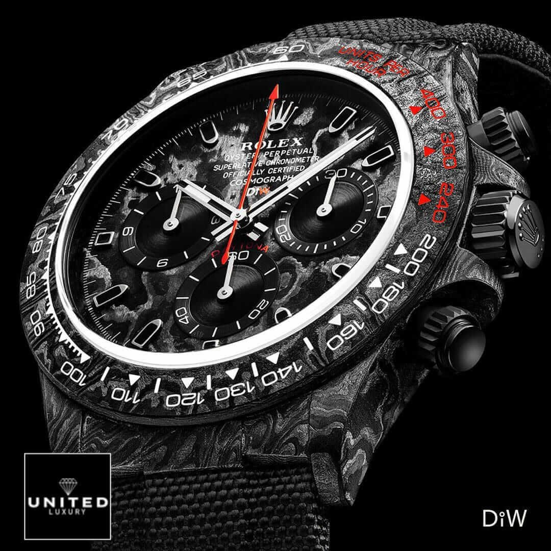 Rolex Cosmograph Daytona 116503-NTPT-RED Rolex Daytona Speedster Red After Market 116503-NTPT-RED Replica Button & Crown Pusher