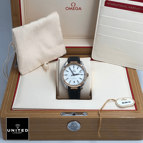 Omega Seamaster Aqua Terra 220.22.41.21.02.001 Supreme Replica Edition omega seamaster 220.22.41.21.02.001 replica black Omega Seamaster 220.22.41.21.02.001 White Dial Replica in the box