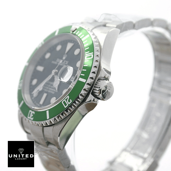 Rolex Submariner 16610LV Rolex Submariner Date Kermit Black Dial Green Bezel 16610LV MK2 Replica