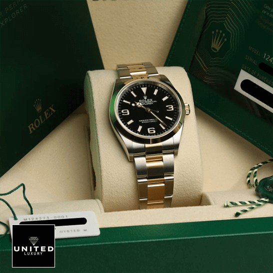 Rolex Explorer 124273 Rolex 2021 Explorer 124273 Oyster Bracelet Replica in the Rolex Box & Guarantee Card