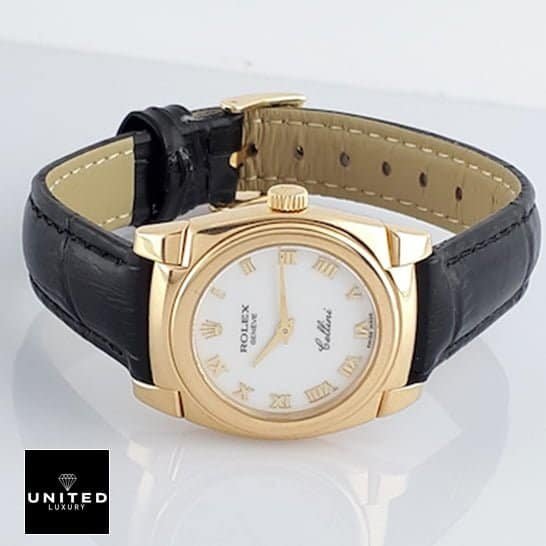 Rolex Cellini 5320/8 Geneve Rolex Geneve Cellini White Dial Romen Numerals Replica