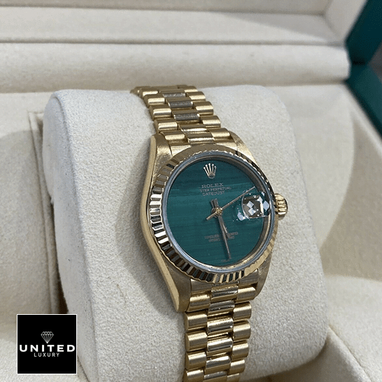 Rolex Datejust 69178 Rolex Datejust 69178 Yellow Gold Case & Fluted Bezel Replica in box