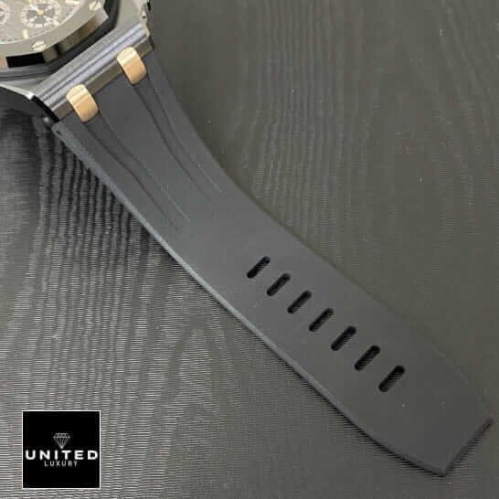 Audemars Piguet Royal Oak Offshore Chronograph 26415CE.OO.A002CA.01 Audemars Piguet Royal Oak Offshore 26406FR.OO.A002CA.01 Replica Black Rubber Bracelet