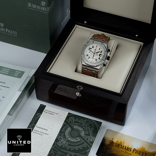 Audemars Piguet Royal Oak Offshore 26170ST.OO.D091CR.01 Audemars Piguet 26170ST.OO_.D091CR.01 White Dial Replica in the box