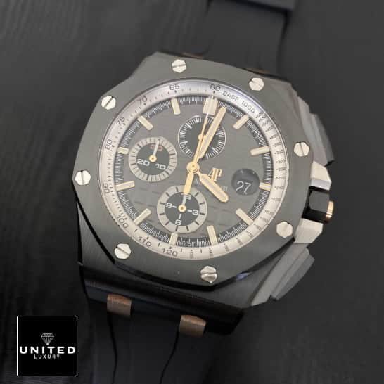 Audemars Piguet Royal Oak Offshore Chronograph 26415CE.OO.A002CA.01 Audemars Piguet Royal Oak Offshore 26406FR.OO.A002CA.01 Black Bezel Replica