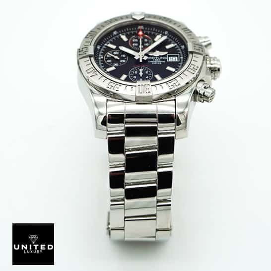Breitling Super Avenger II A13370 Breitling Super Avanger A11370 Replica Steel Bracelet