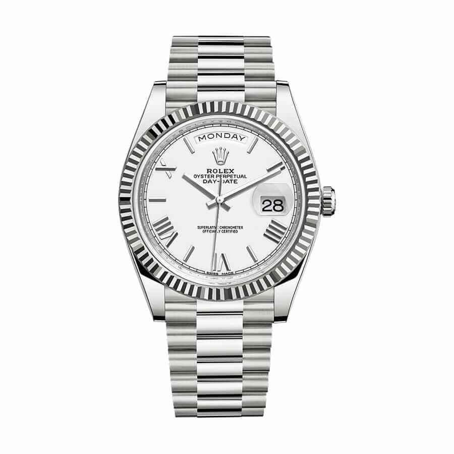 ec4493762e5b6695e8d2dc1664d28fc7bd8ab89e Rolex Day-Date 228235 “Stripe Dial” Exclusive Clone Edition - Image 1