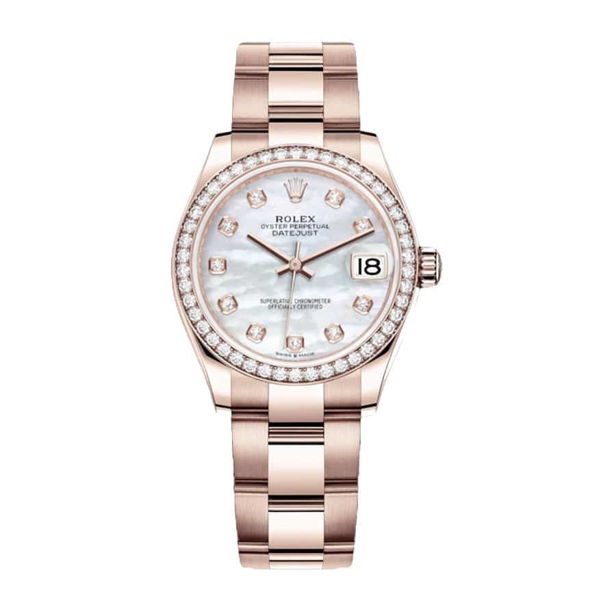f24e99686892f97f816cc962cbe60ae812ac5e90 Rolex Datejust 278245 “Everose Gold” Collector’s Clone 1:1 - Image 1
