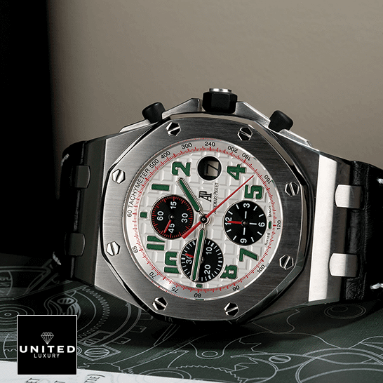 Audemars Piguet Royal Oak Offshore 26170ST.OO.D101CR.02 Audemars Piguet Royal Oak 26170ST.OO_.D101CR.02 White Dial Replica side view